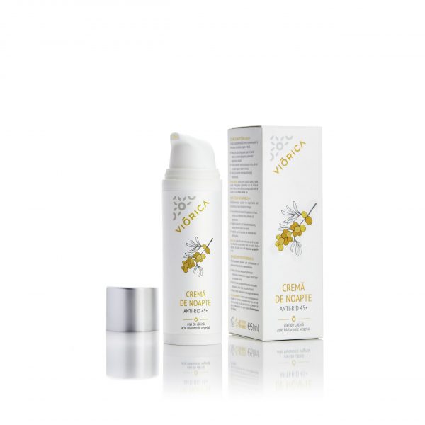 Cremă de noapte anti-rid 45+ viorica, 50 ml