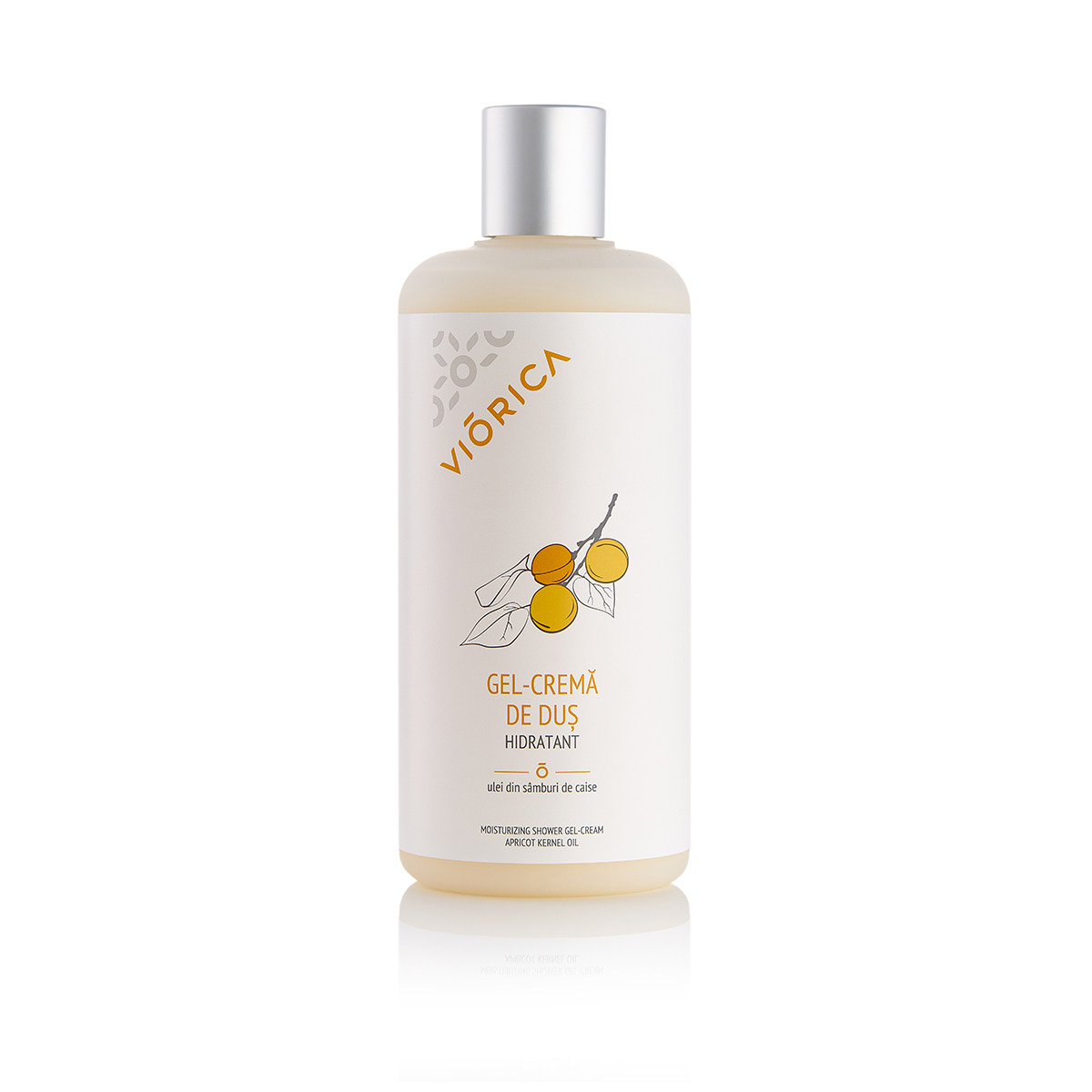 Gel-cremă de duș hidratant viorica, 400 ml