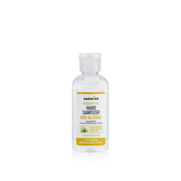 Gel-sanitizer intensiv pentru mâini cu parfum de citrice sanwise 50 ml