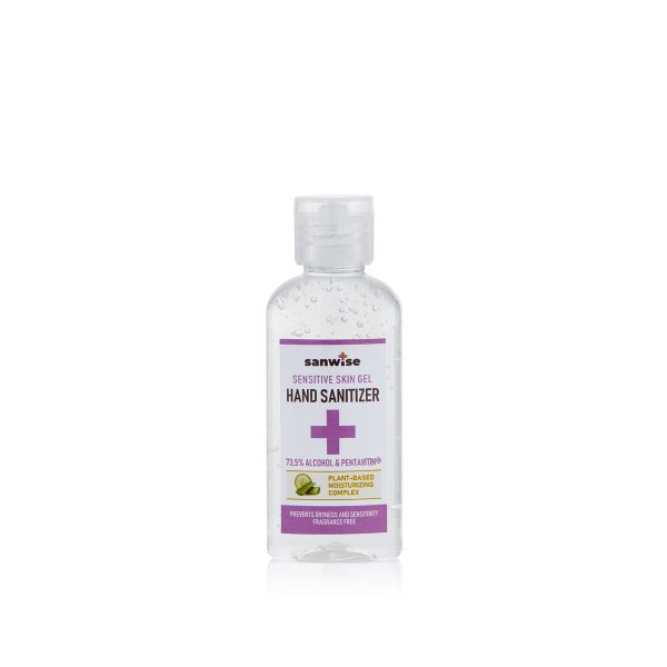Gel-sanitizer pentru pielea sensibilă a mâinilor sanwise, 50 ml